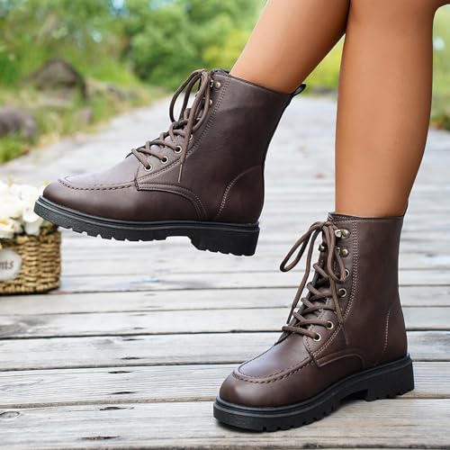 Botines casual para mujer de vestir elegantes con punta redonda 3