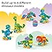 LEGO DUPLO Town 3 in 1 Dinosaurs on Wheels Learning Toy for Toddler Boys & Girls, Ages 3+ - Building & Education Play Set Teaches Problem-Solving Skills Through Play - Preschool Gift Idea - 10451
