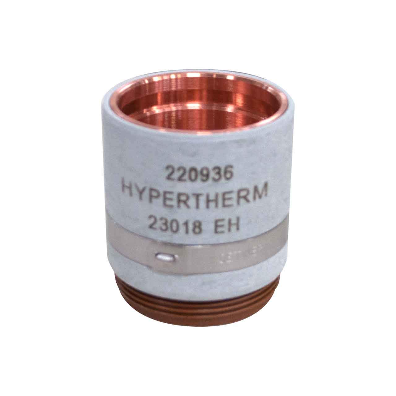 Hypertherm 220936 Shield Cap, Hypro2000 O2/Air Clockwise With Ihs
