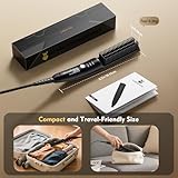 VIKICON Beard Straightener, 30s Quick Heated Beard Brush, Mini Heating Straightening Comb for Men, Ionic/Lightweight/Fast/Anti-scalding Hot Hair Brush for Styling Long&Short Beard - Image 6