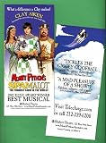 Clay Aiken (Debut) "SPAMALOT" Jonathan Hadary / Hannah Waddingham 2008 Flyer