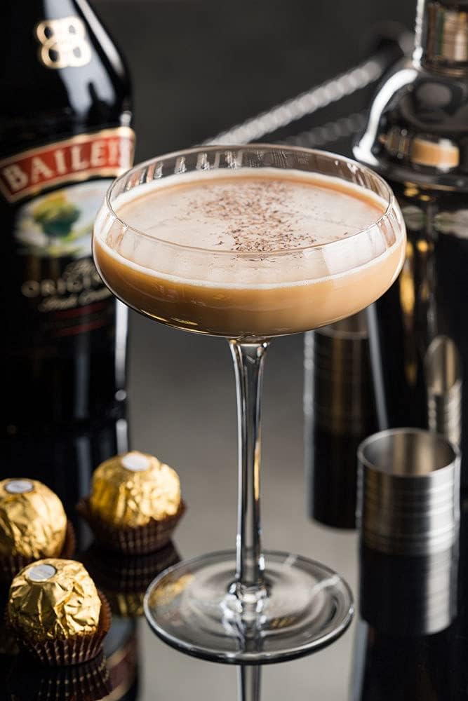 HISTORY COMPANY 1940 El Morocco Crystal Cocktail Coupe – Inspired by the Legendary Nightclub, 2-Piece Set (Gift Box Collection) - Image 4