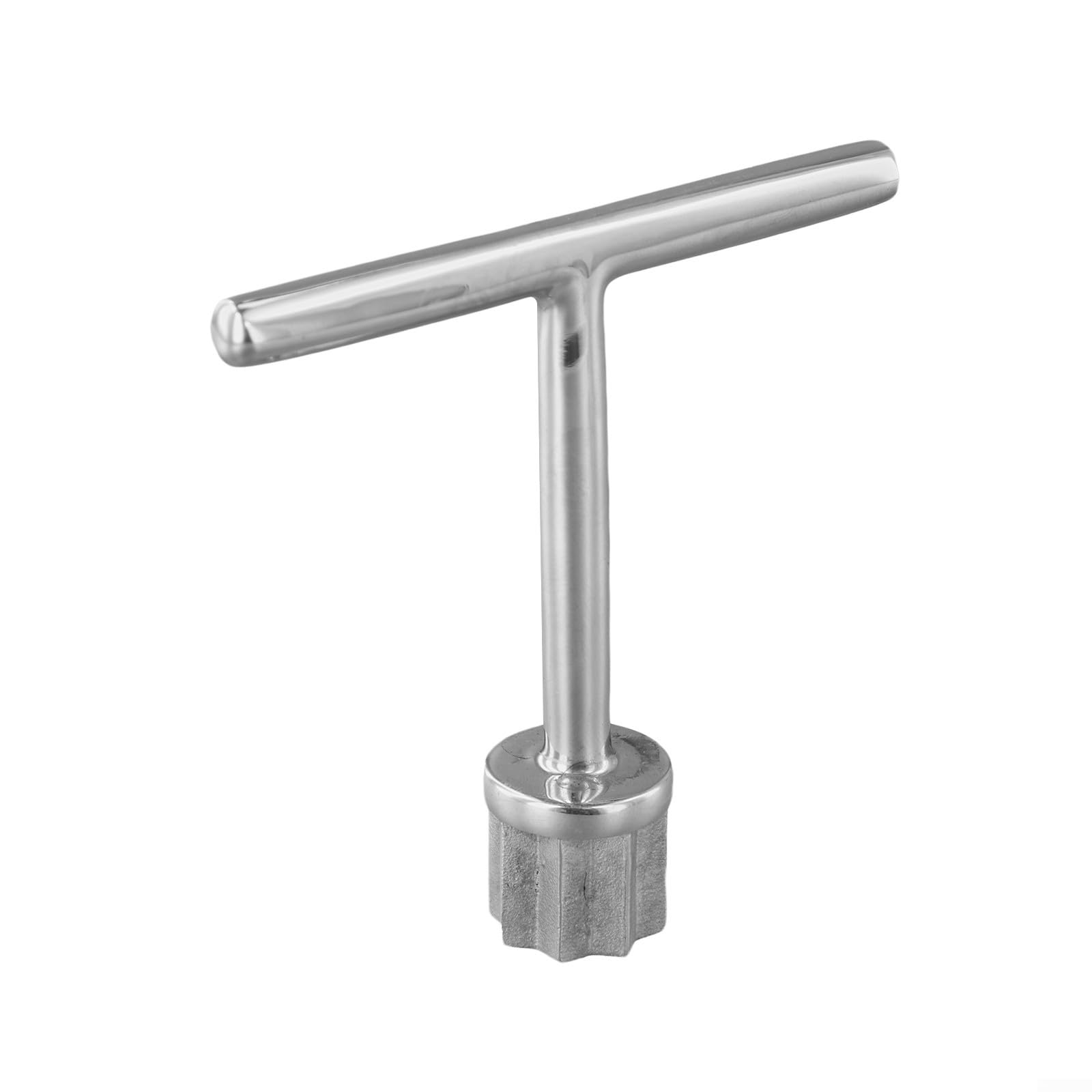 Strumento con manico a T in acciaio inossidabile 316 per piastre marine, chiave per rifornimento carburante yacht, apriporta barca per manutenzione barche a vela