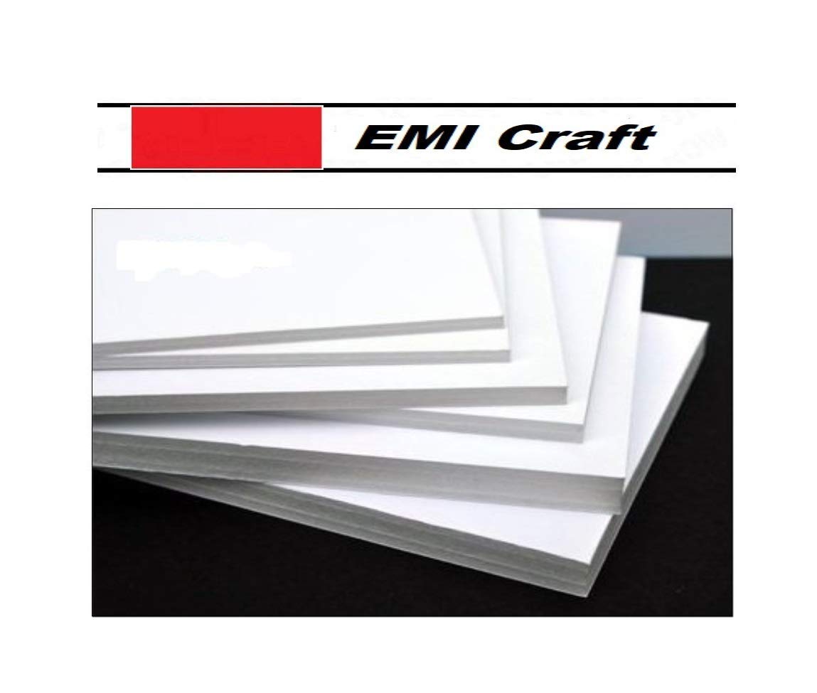Cathedral A3 3MM Foam Board - White (Pack of 10) -EMI Craft