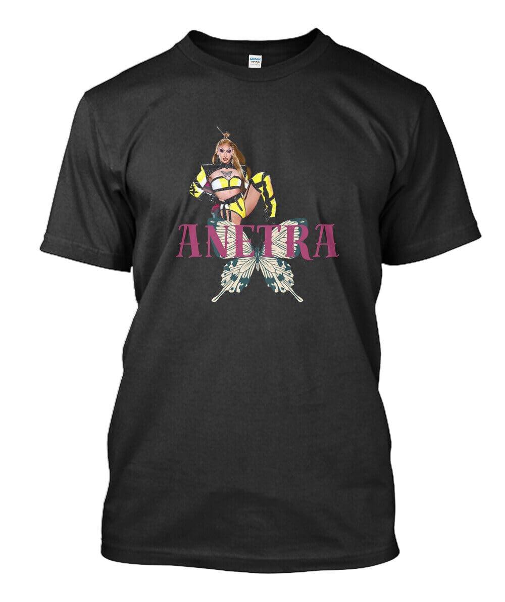 Anetra American Drag Race Performer T-Shirt Size S-2XL Black