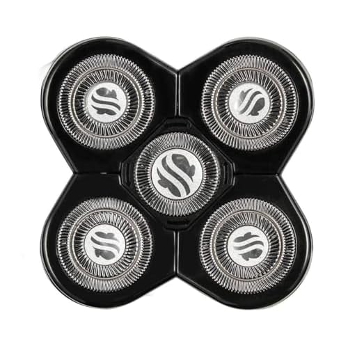 Skull Shaver Forte Replacement 5 Head Shaving Blade, Wet & Dry, Waterproof
