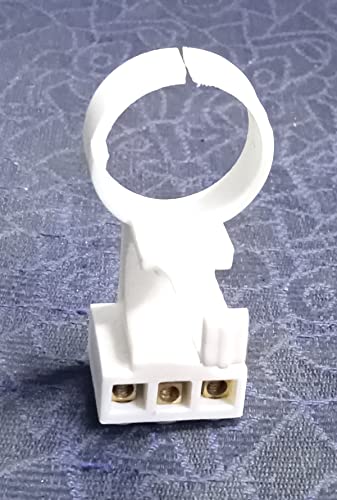Image of Ceiling Fan Capacitor Clamp White (3Pcs)