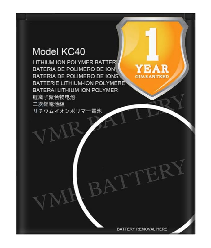 Image of Original KC40 Battery Compatible for Motorola Moto E6 Plus (PAGA0004, PAGA0004IN, PAGA0033IN, PAGA0033) - (3000mAh) - 1 Year Warranty K7