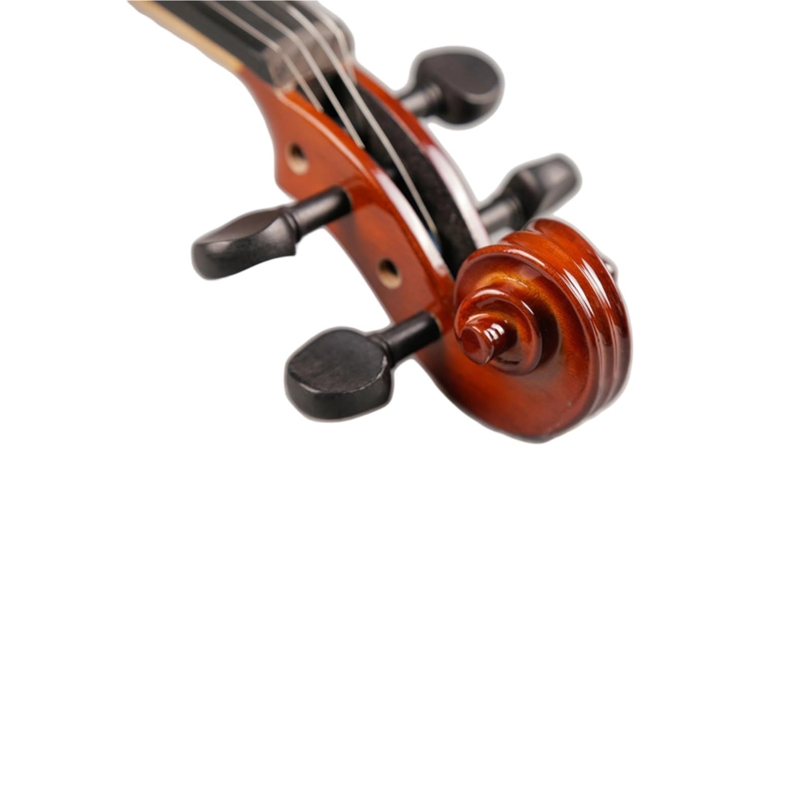 Skrzypce Dla Początkujących Ręcznie Robiony Instrument Muzyczny Na Skrzypce Z Litego Drewna W Połysku(4/4)