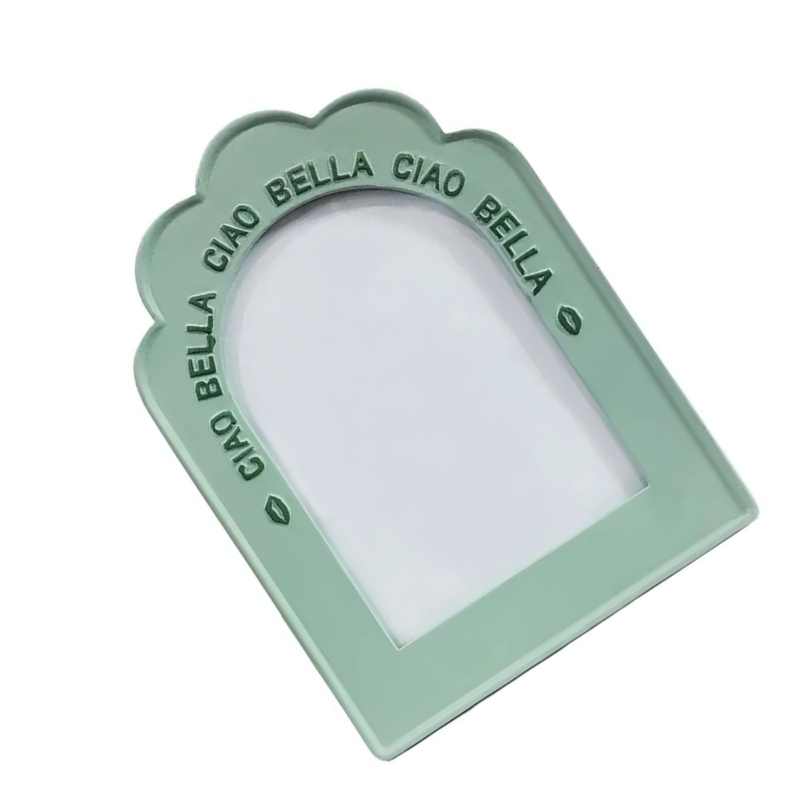 TQUXNGA Romantics Picture Frame, Handcrafted Resin Photo with Easel Hook for Tabletop & Wall Display Decorative Resin