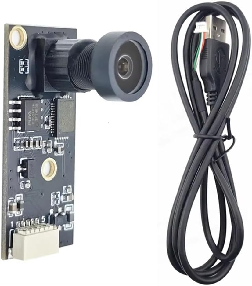Booso 1920x1080 USB Camera Module for 3D Printers Camera Board 2 -Pixel Wide Angle Fish Eye Lens UVC OTG