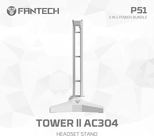 Miniatura 7 de FANTECH Combo de teclado y ratón para juegos 5 en 1, teclado con cable con retroiluminación LED arcoíris, auriculares y soporte para auriculares