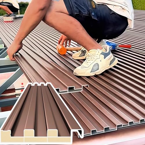 Fogli ondulati per tetti, pannelli isolati resistenti per pollaio, gazebo e case mobili, coperture per tende durevoli