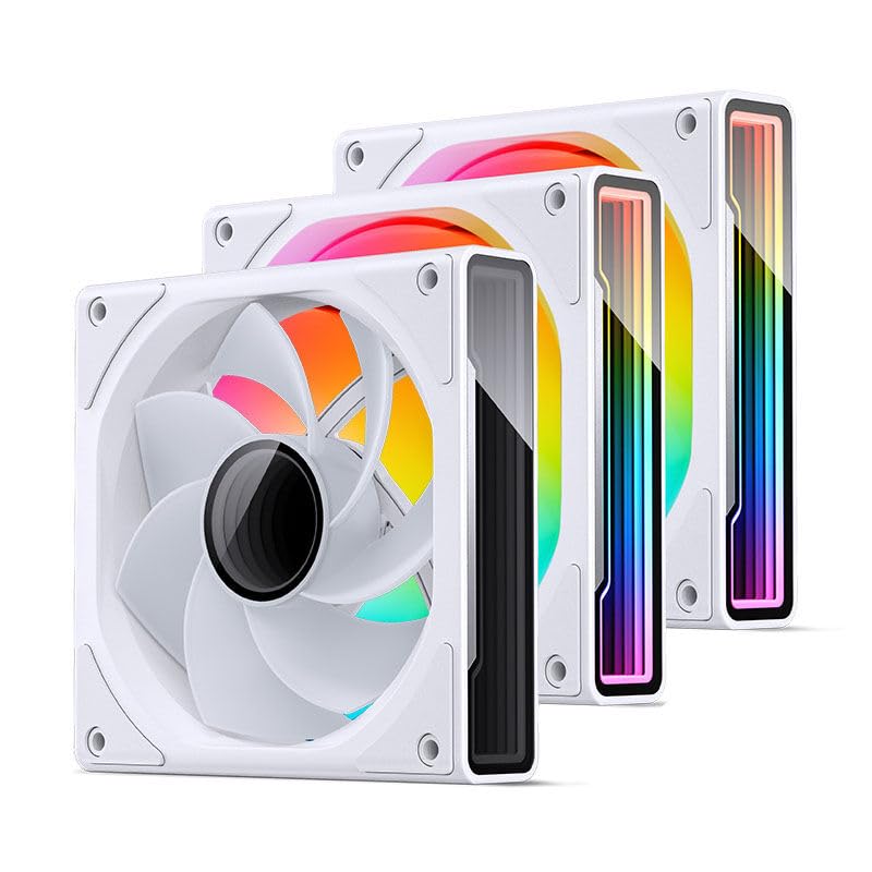 Jonsbo ZK-120WR Reverse PWM L?fter, A-RGB - 120mm, wei?, 3er-Pack