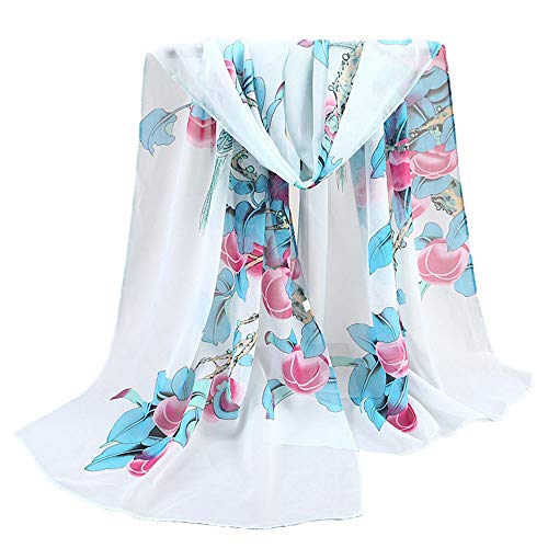 COTTONI-Tapestry Women Boho Shawl Beach Towels Rectangle Polyester Scarf Travel Sarong Wrap Swimwear