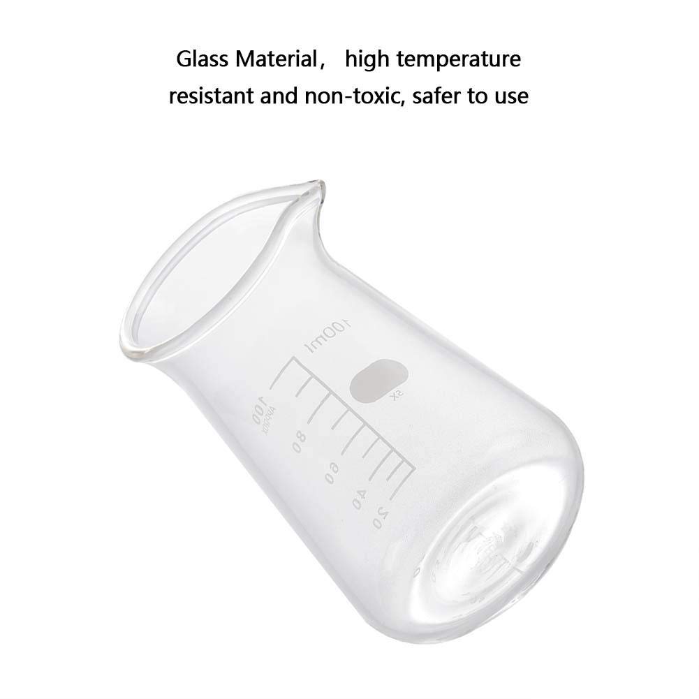 JNGUOSICN Brocche dosatrici con coperchio in vetro, 250 ml/500 ml, tazza resistente al calore, scala trasparente, brocca per mescolare latte, caffè, tè, caffè, tè, tazza per la casa e la cucina