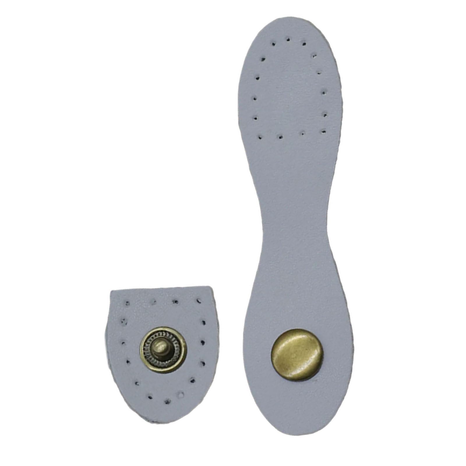 10 Pcs Leather Snapped Buckles Snapped Button Closure Leather Snapped Button With Sewing Holes Purse Closure Fasteners