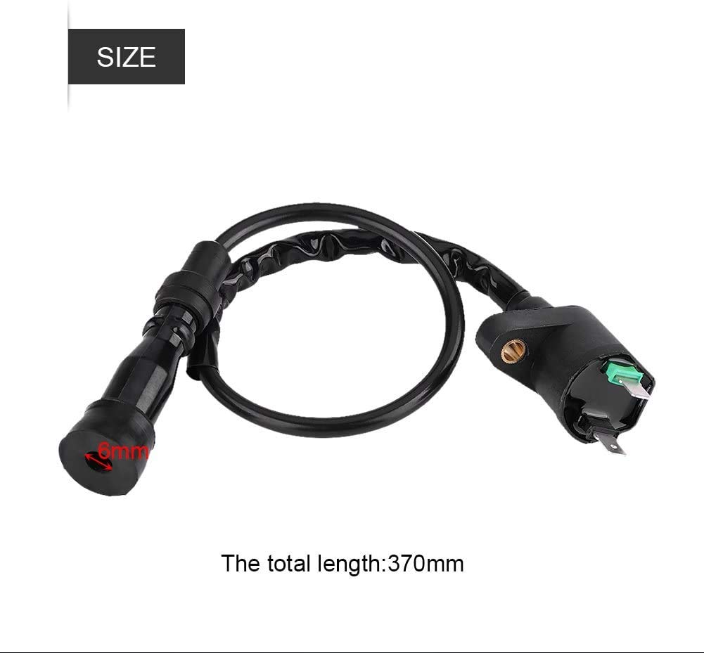 Motorrad Zündspule Für GY6 Motoren – Schwarz, Hohe Leistung & Langlebig