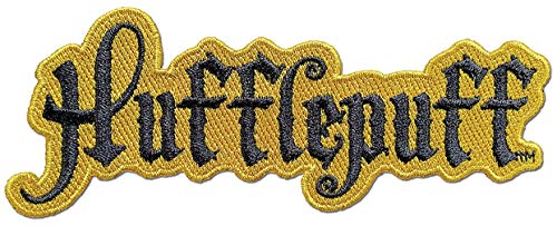 Ata-Boy Harry Potter Hufflepuff Script Colección de accesorios - Dorado -