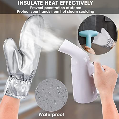 Bimkole 2 Stück Bügelhandschuhe Mit Einer Hitzeabweisenden OberfläChe, Dünn Multifunktions ​Durable Handschuh Garment Schutzhandschuhe Bügelhandschuh für Kleidung, Dampfgarer