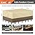 Patio Furniture Covers Waterproof Heavy Duty for Table and Chairs, Rectangular Outdoor Furniture Set Cover, Anti-Fade, Tear/Water Resistant Patio Furniture Set Covers, 110"L x 84"W x 28"H