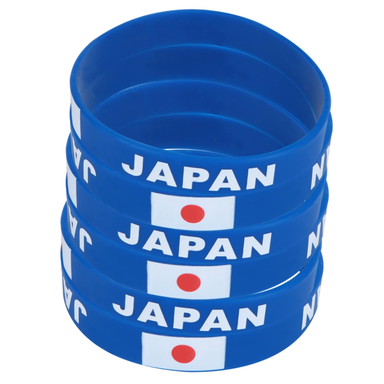 AmosfunAmosfun 6 Pcs Athletic Silicone Wristbands Sports Silicone Wristbands Motivational Bracelets Basketball Silicone Wristbands Nation Football Country Wrist Bands Souvenir Fashion