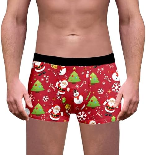 Weihnachts Boxershorts Herren Hom Unterhosen Weihnachtsboxershort