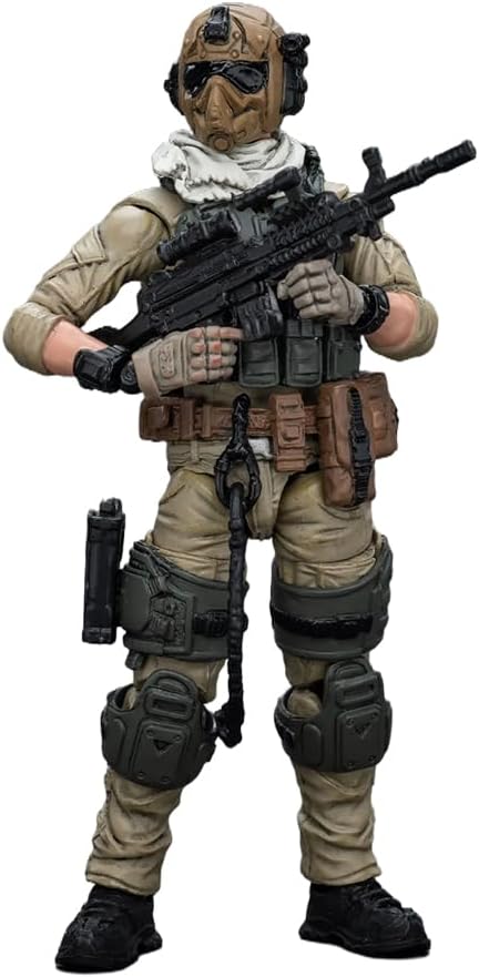 Action Figures 1/18 Scale US Army Delta Assault Squad Machine Gun Collection Models Gifts for Christmas Birthday