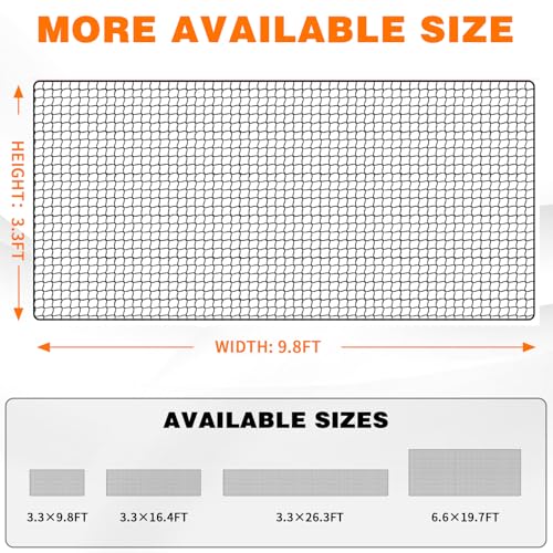 Image of Kids Pets Safety Rope Netting, Black Stairs Balcony Railing Protecting Net, Climbing Cargo Net, 6.619.7ft