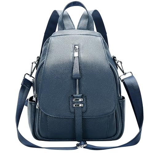 ALTOSY Echtes Leder Rucksack Geldbörse für...