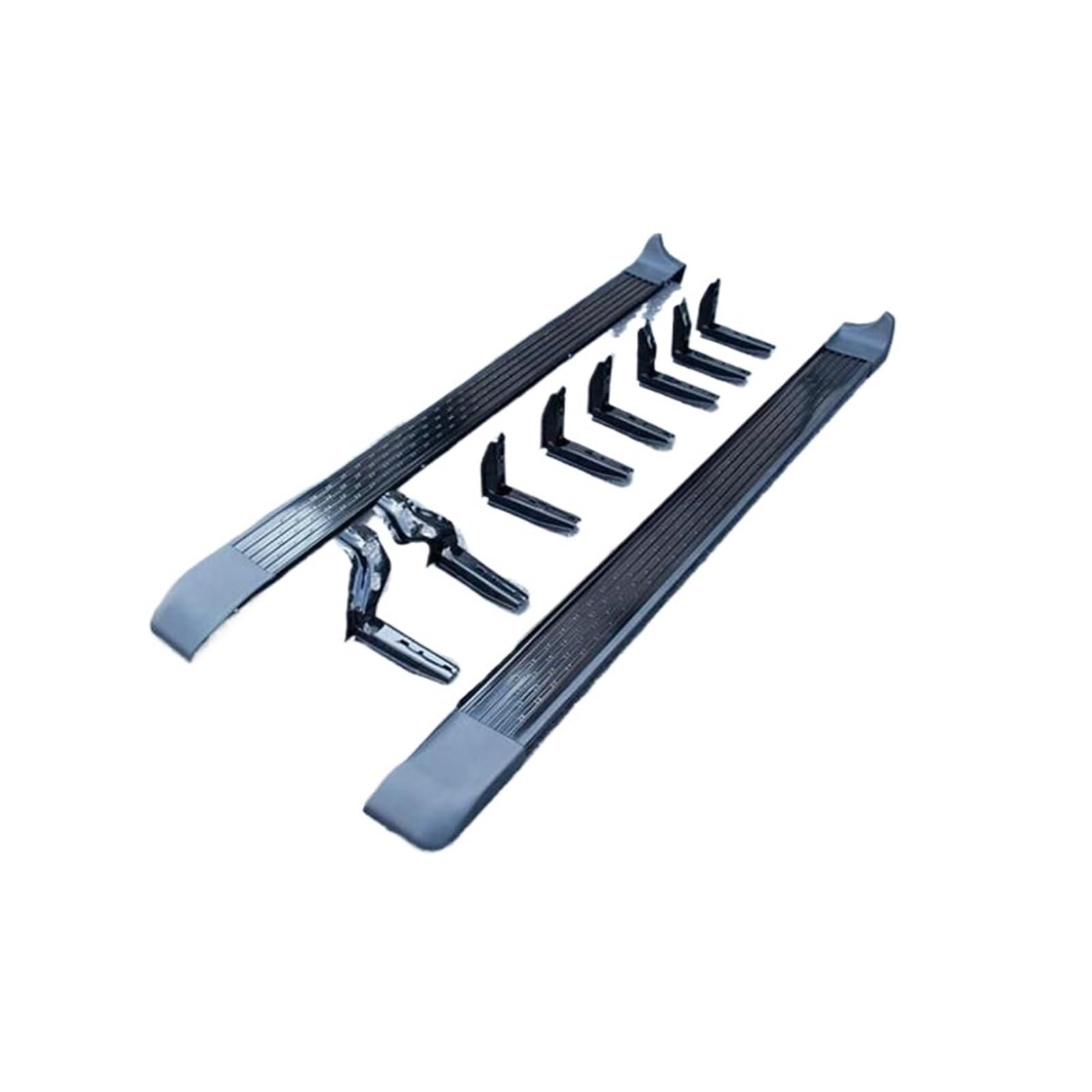 Compatible con Toyota Land Cruiser LC200 V8 200 2008-2021, pedales de barra lateral para estribos, accesorios para automóviles (negro)