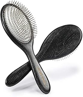 BESTOOL Hair Brush, Paddle Detangler Brush with Metal Bristles for Women/Men/Kids Detangling