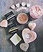 Evolution Salt - Heart Shape Massage - Cleansing Stone Himalayan Salt 6-7 oz