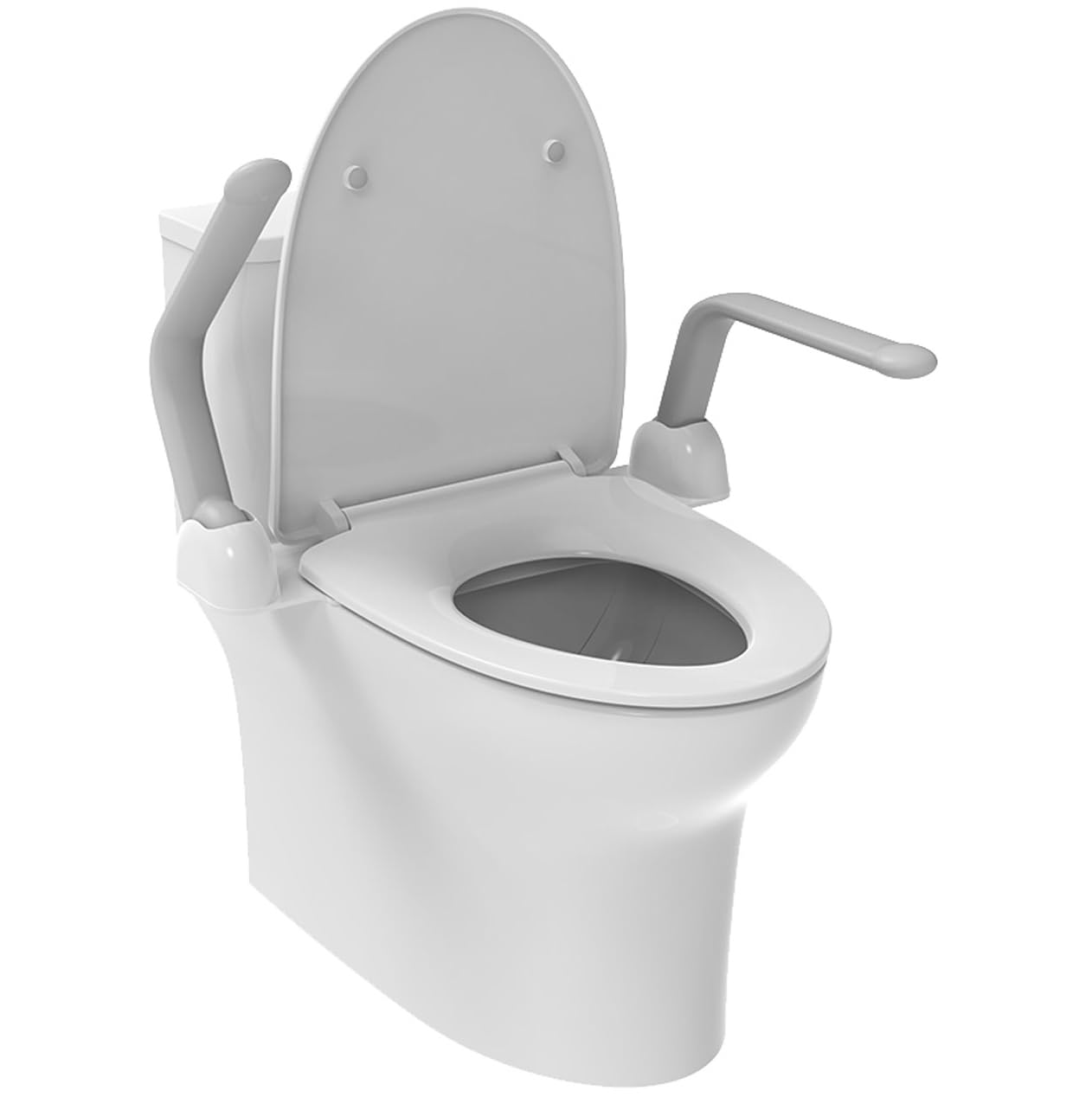 Euroshowers Undefined Toilet Support And Mobility Aid With Foldable Arms Rail Rest
