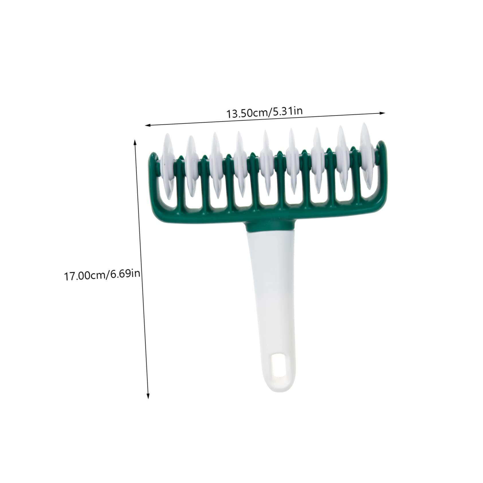 GLEAVI Multi Function Lattice Cutter Roller Plastic Dough Roller for Pizza Pastry Noodles and Bread Easy to Clean Kitchen Tool for Homemade Desserts and Baked Goods