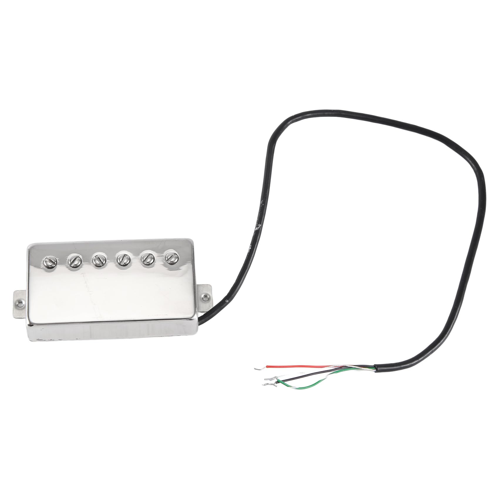 Alnico 5 zestaw przetworników humbucker gitarowy, chromowany przetwornik mostkowy i szyi, kompatybilny z akcesoriami gitarowymi LP
