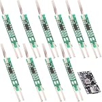 Youmile – Youmile 10 Stück 2S 7,4V 18650 Schutzplatine 4,5A BMS Li-Ion
