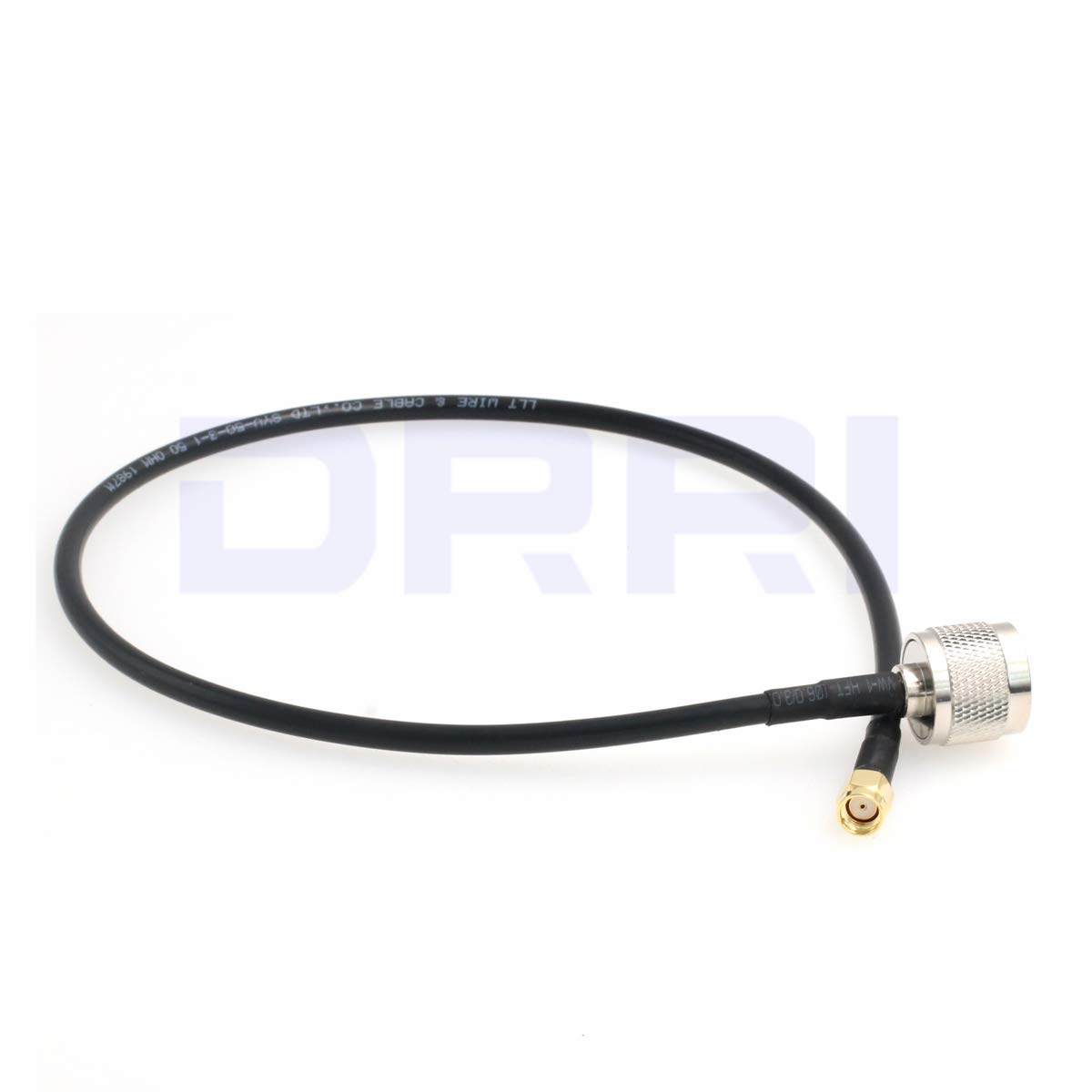 N maschio a RP-SMA maschio connettore RG58/U 50 ohm cavo di prolunga coassiale a bassa perdita per radio a antenna (10M)