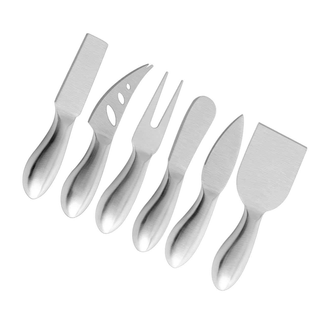 VOSAREA 1set Stainless Steel Cheese Cutters Ergonomic Butter Slicer Kit for Effortless Cheese and Butter Cutting Easy to Clean Kitchen Gadget