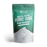1 Pound Boric Acid Fine Powder - 99.9% Pure Fine Powder - Highly Effective Multi-Purpose Anhydrous 1