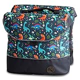 BAMBINIWELT Gepäcktasche, Gepäckträgertasche für Fahrrad, Fahrradtasche für Kinder, wasserabweisend, z.B. für alle Puky Räder (Modell 16)