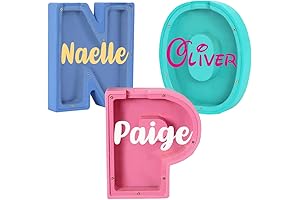 Personalized Letter Piggy Bank for Boys and Girls