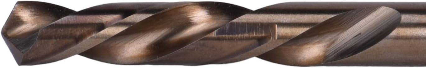 Century Drill & Tool 74128 Cobalt Left Hand Stubby Drill Bit, 7/16"