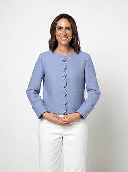 Style Arc Sewing Pattern - Delphine Woven Jacket (Sizes 04-16)