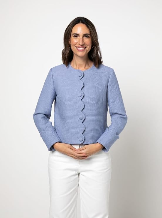 Style Arc Sewing Pattern - Delphine Woven Jacket (Sizes 04-16)