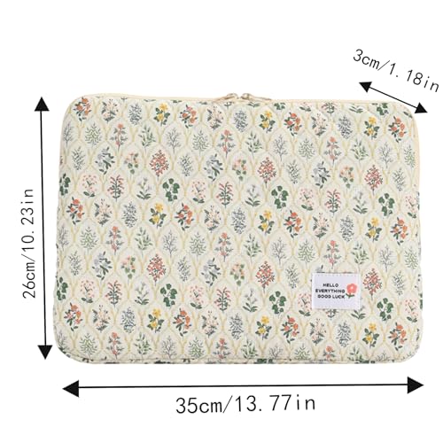 Funda para laptop de ajuste preciso con compartimento de tableta 5