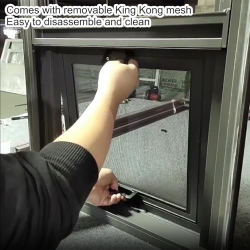 Corredera de aluminio y vidrio templado para sótanos y camiones 4
