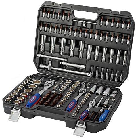 WORKPRO 172-Piece Metric Socket Set Cover