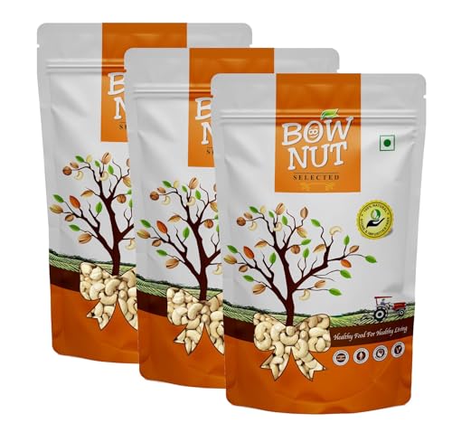 Image of Bownut Premium Dry Fruits (Roasted Cashews /Kaju 750gm (3x250gm))