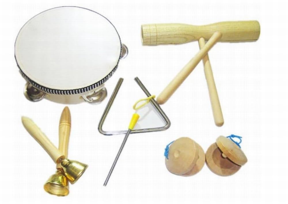 Amazon | Anfang 打楽器 セット 子供 おもちゃ 音遊び 知育